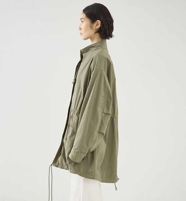 The Store by C' 「【COCUCA】製品染めミリタリーコート」|ミリタリー・モッズコート|