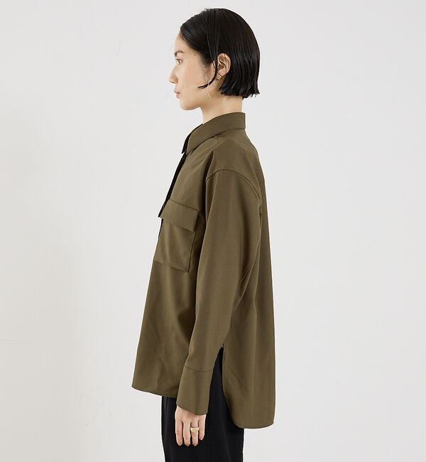 The Store by C' 「【COCUCA】比翼ベーシックシャツ」|シャツ・ブラウス|