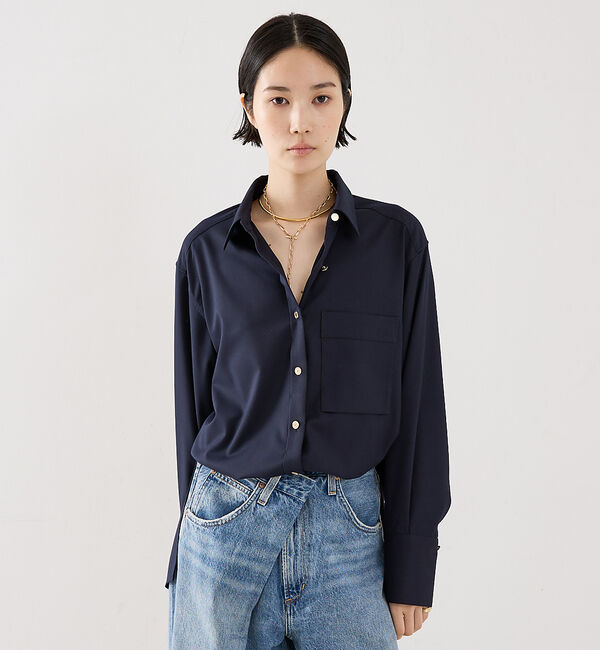 The Store by C' 「【COCUCA】オーバーシャツジャケット」|シャツ・ブラウス|