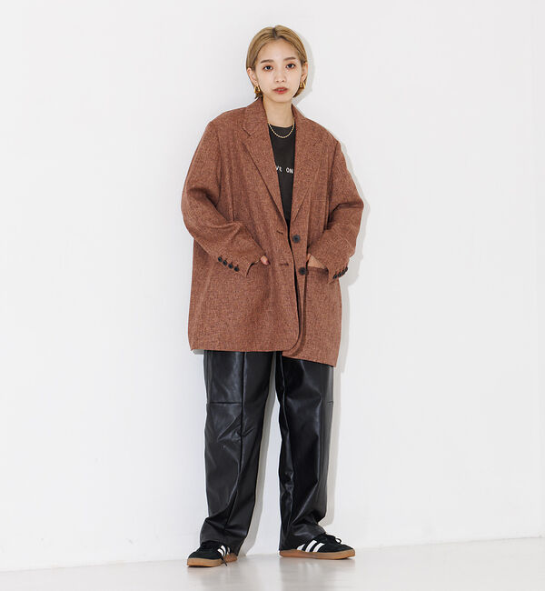 NOMINE「【ユニセックス】オーバーサイズ シャーク テーラードジャケット」|テーラードジャケット|