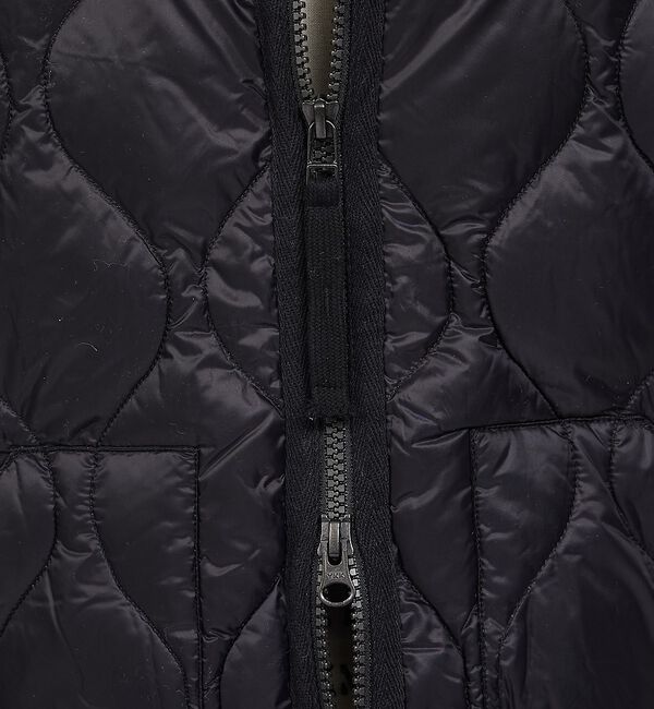 NOMINE「【TAION】ミリタリー Vネック Wジップ ダウンジャケット / ブルゾン」|ダウン|