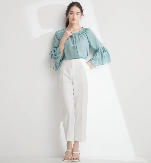 TIARA「テーパードパンツ」|スラックス|