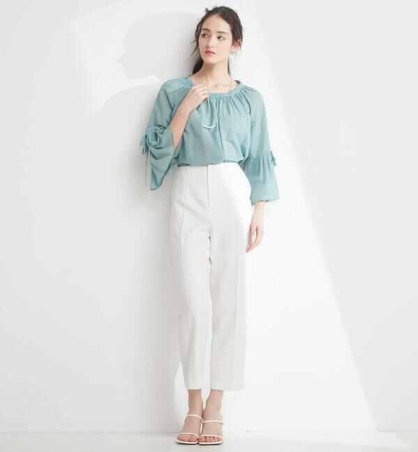 TIARA「テーパードパンツ」|スラックス|