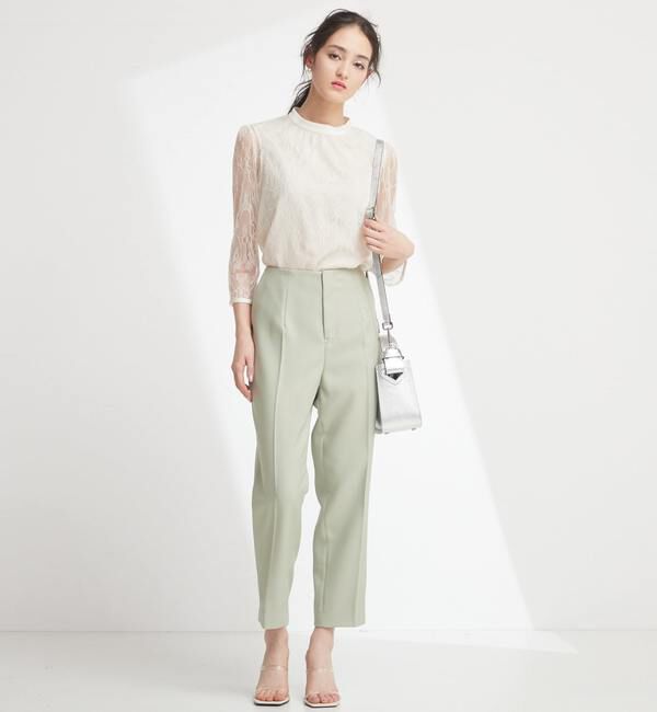 TIARA「テーパードパンツ」|スラックス|