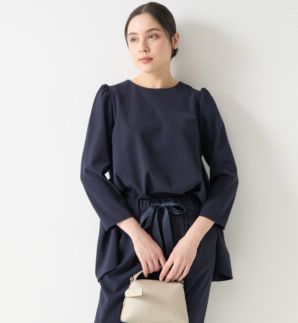 TIARA「パフスリーブオーバーブラウス（セットアップ対応）」|シャツ・ブラウス|