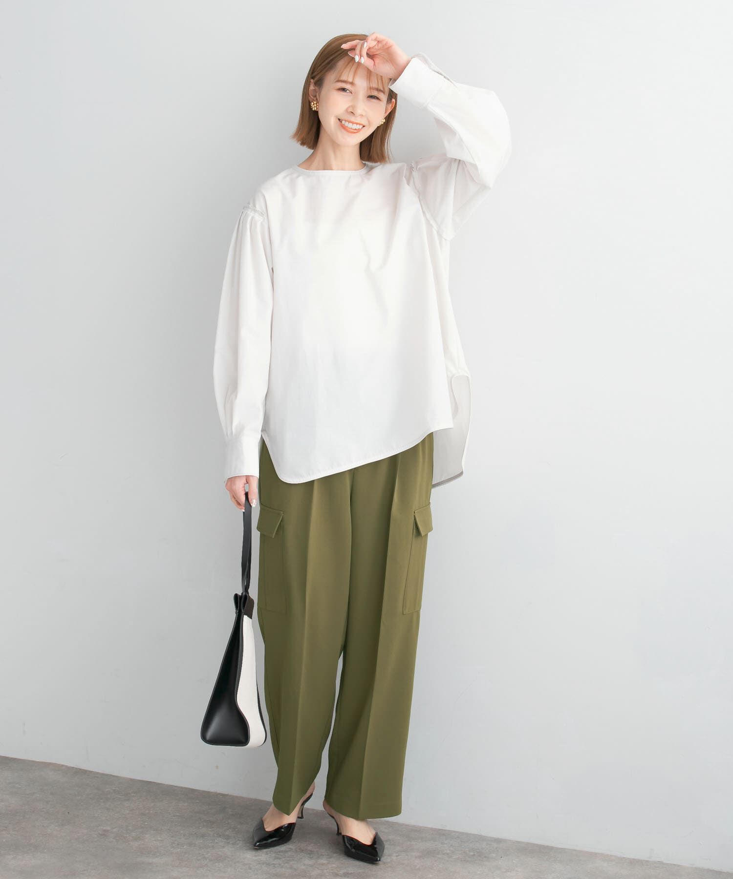 URBAN RESEARCH ROSSO「センタープレスカーゴパンツ」|その他|