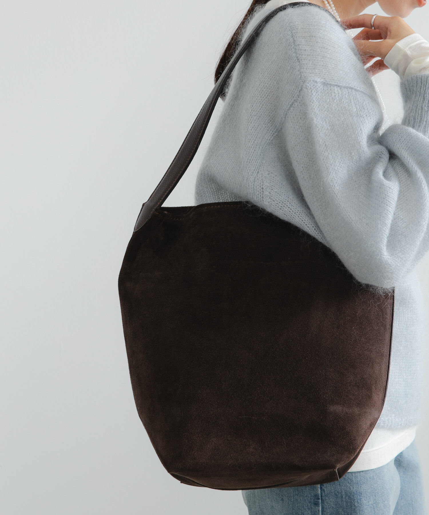 URBAN RESEARCH「ワンハンドルスウェードトートバッグ」|トートバッグ|