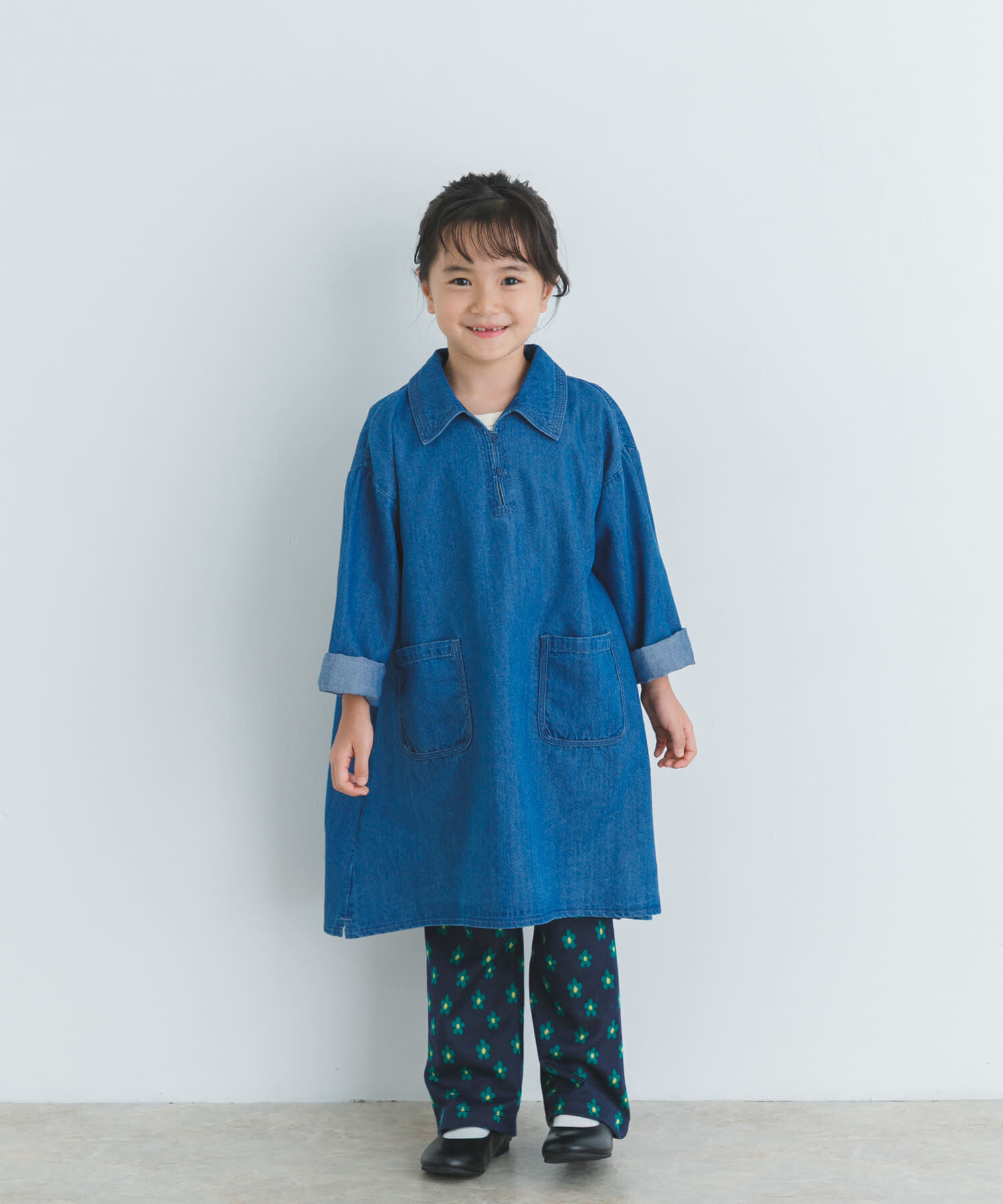 URBAN RESEARCH DOORS「デニムミニワンピース(KIDS)」|ワンピース|