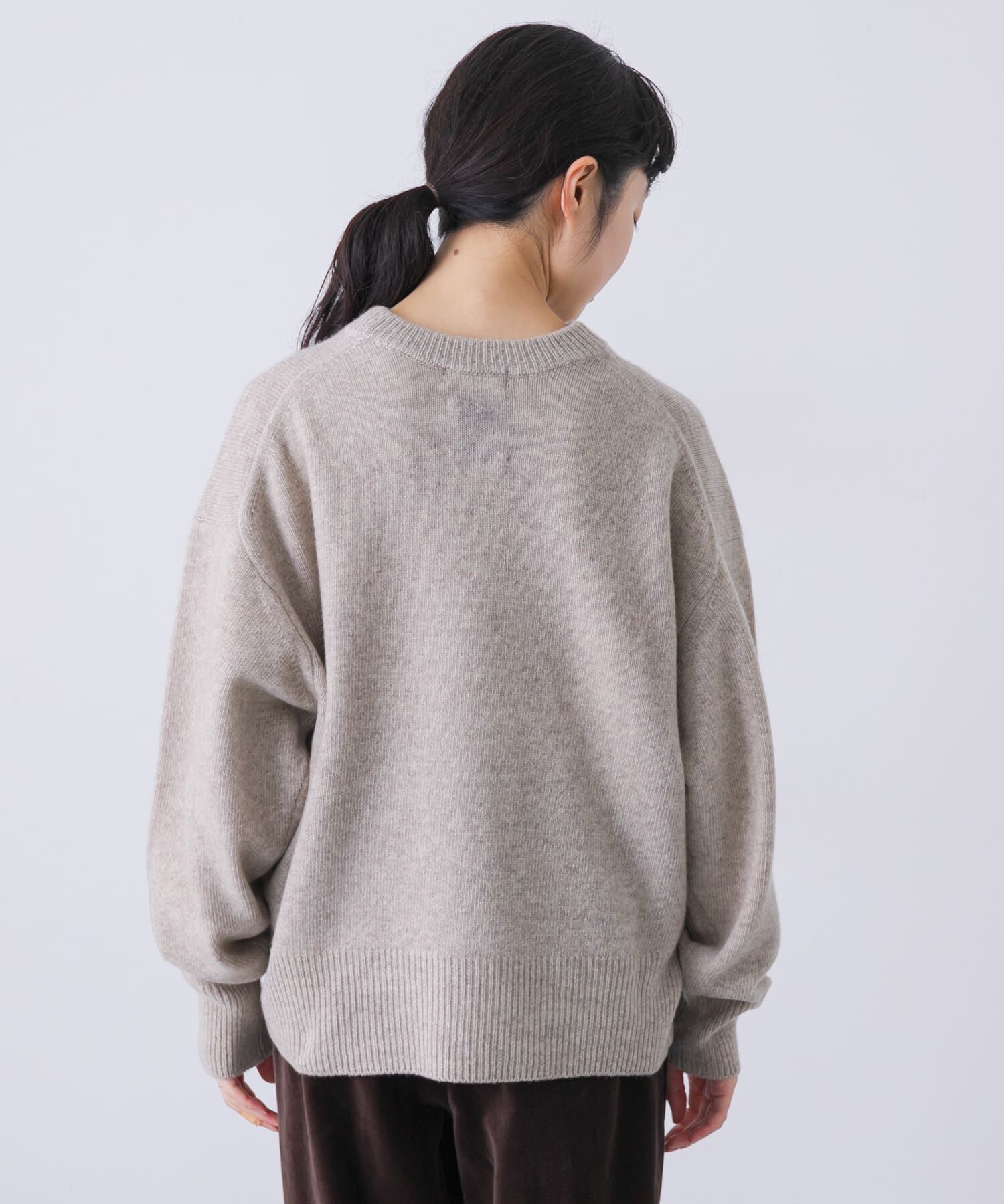 かぐれ「ハミルトンクルーネックニット」|ニット・セーター|