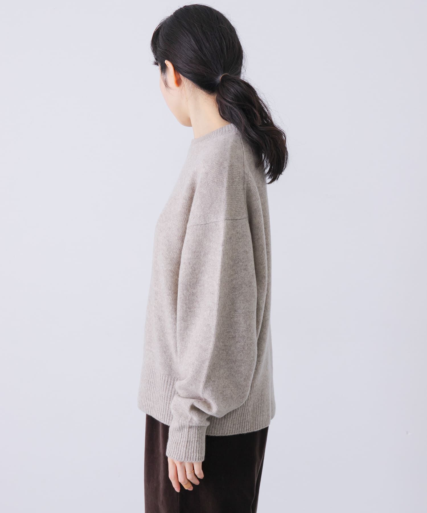 かぐれ「ハミルトンクルーネックニット」|ニット・セーター|