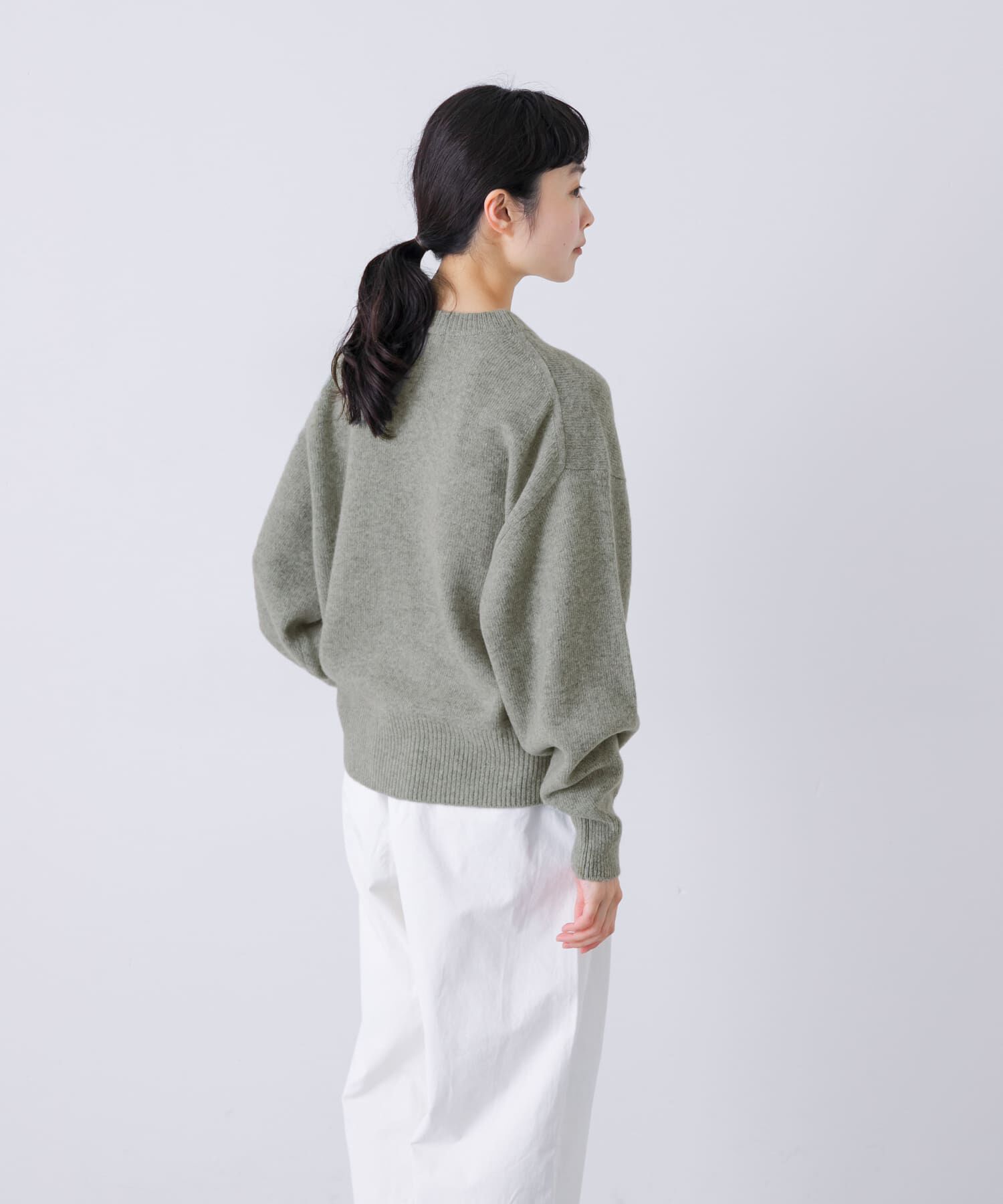 かぐれ「ハミルトンクルーネックニット」|ニット・セーター|