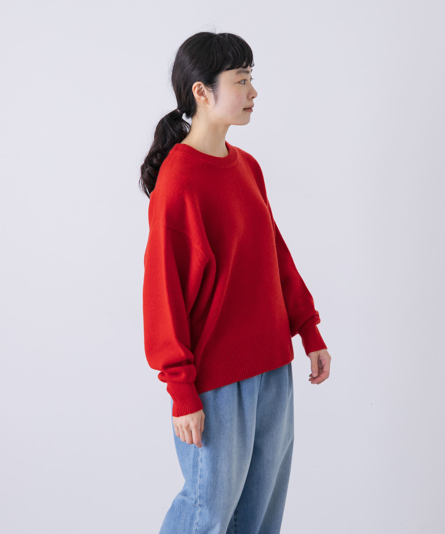 かぐれ「ハミルトンクルーネックニット」|ニット・セーター|