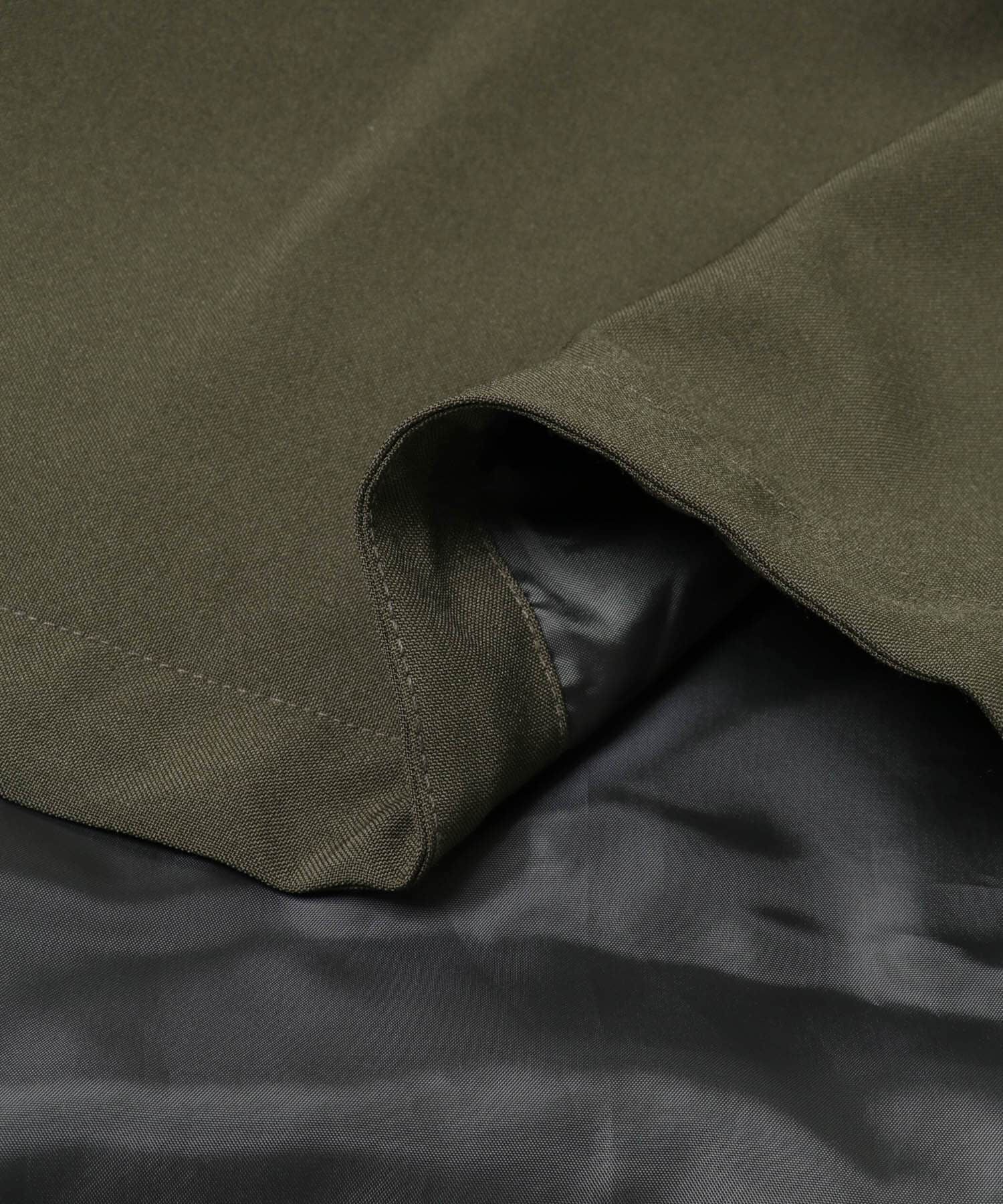 URBAN RESEARCH「『WEB限定』インナーダウン付スタンドカラーロングコート」|ノーカラーコート|