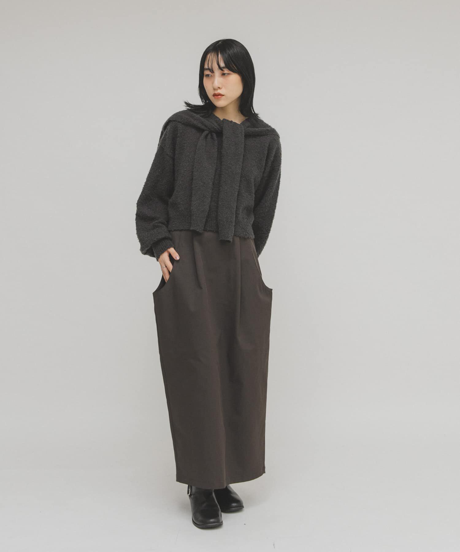  「ポケットディティールコクーンスカート」|スカート|