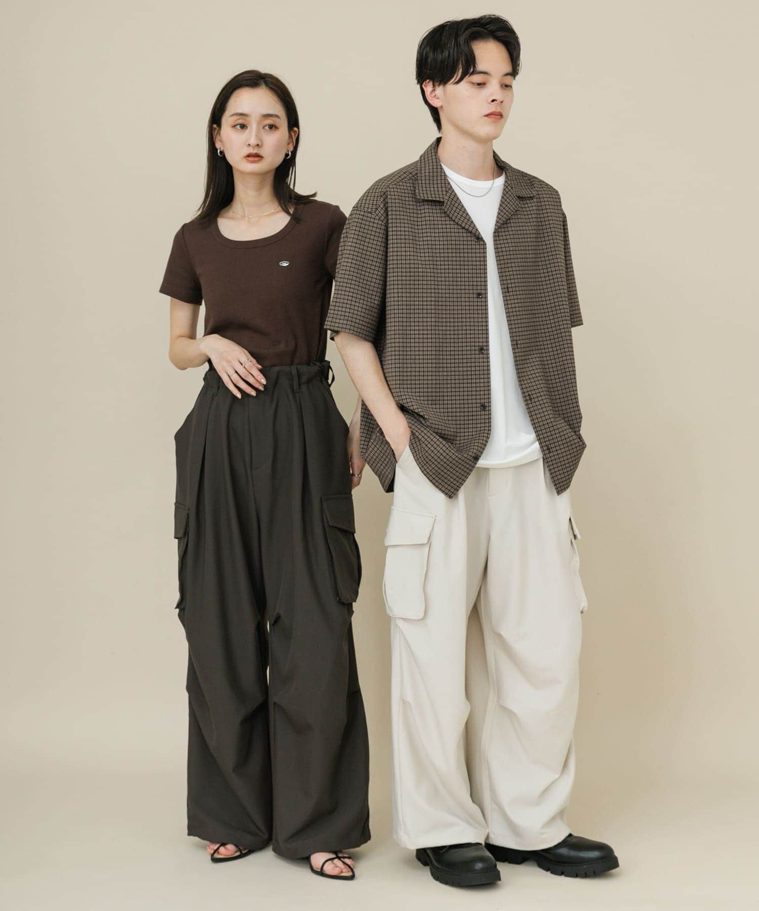 SENSE OF PLACE by URBAN RESEARCH「『ユニセックス』ワイドカーゴパンツ」|その他|