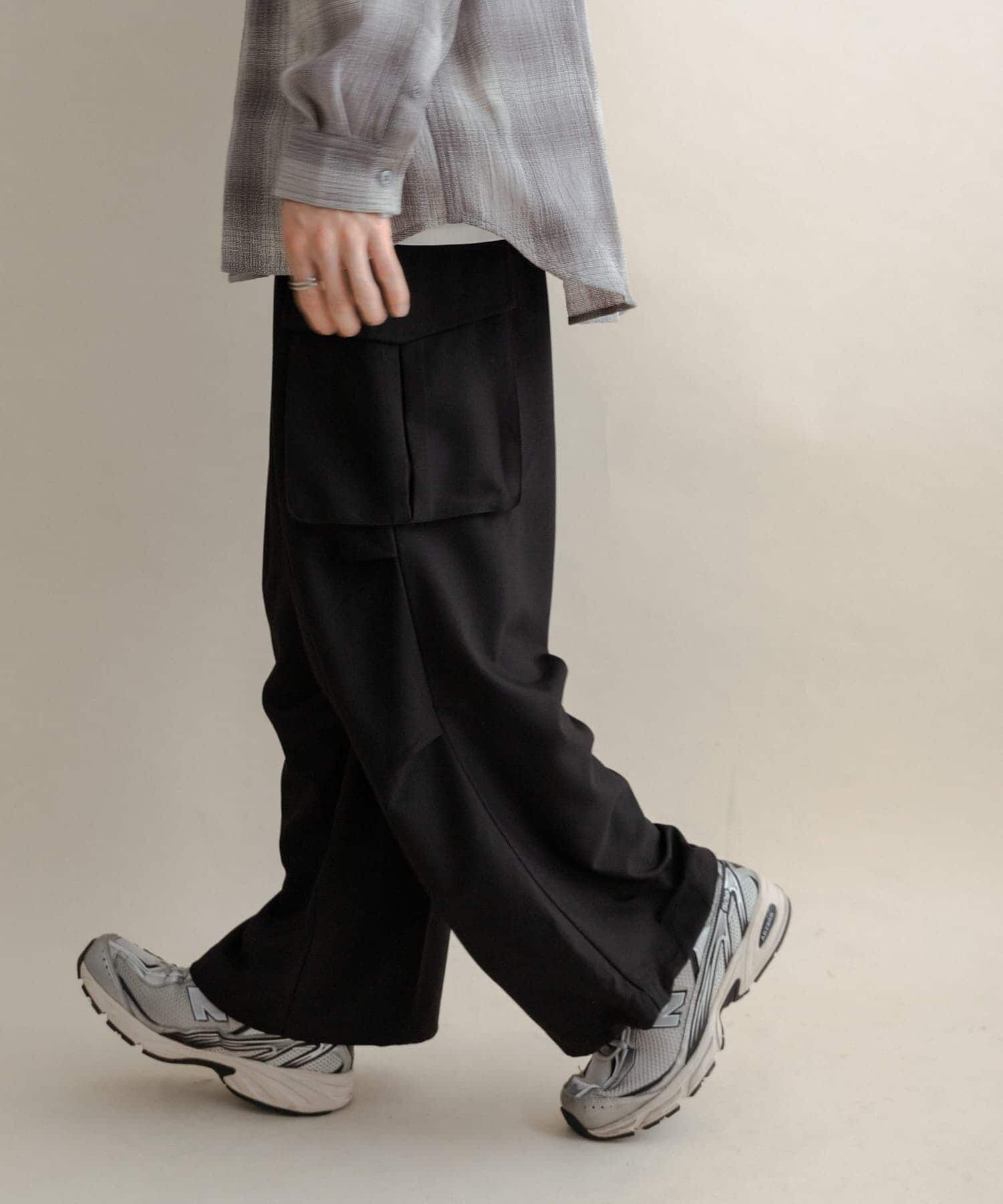 SENSE OF PLACE by URBAN RESEARCH「『ユニセックス』ワイドカーゴパンツ」|その他|