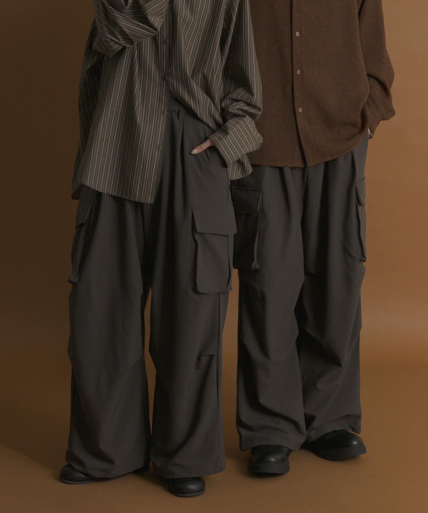 SENSE OF PLACE by URBAN RESEARCH「『ユニセックス』ワイドカーゴパンツ」|その他|