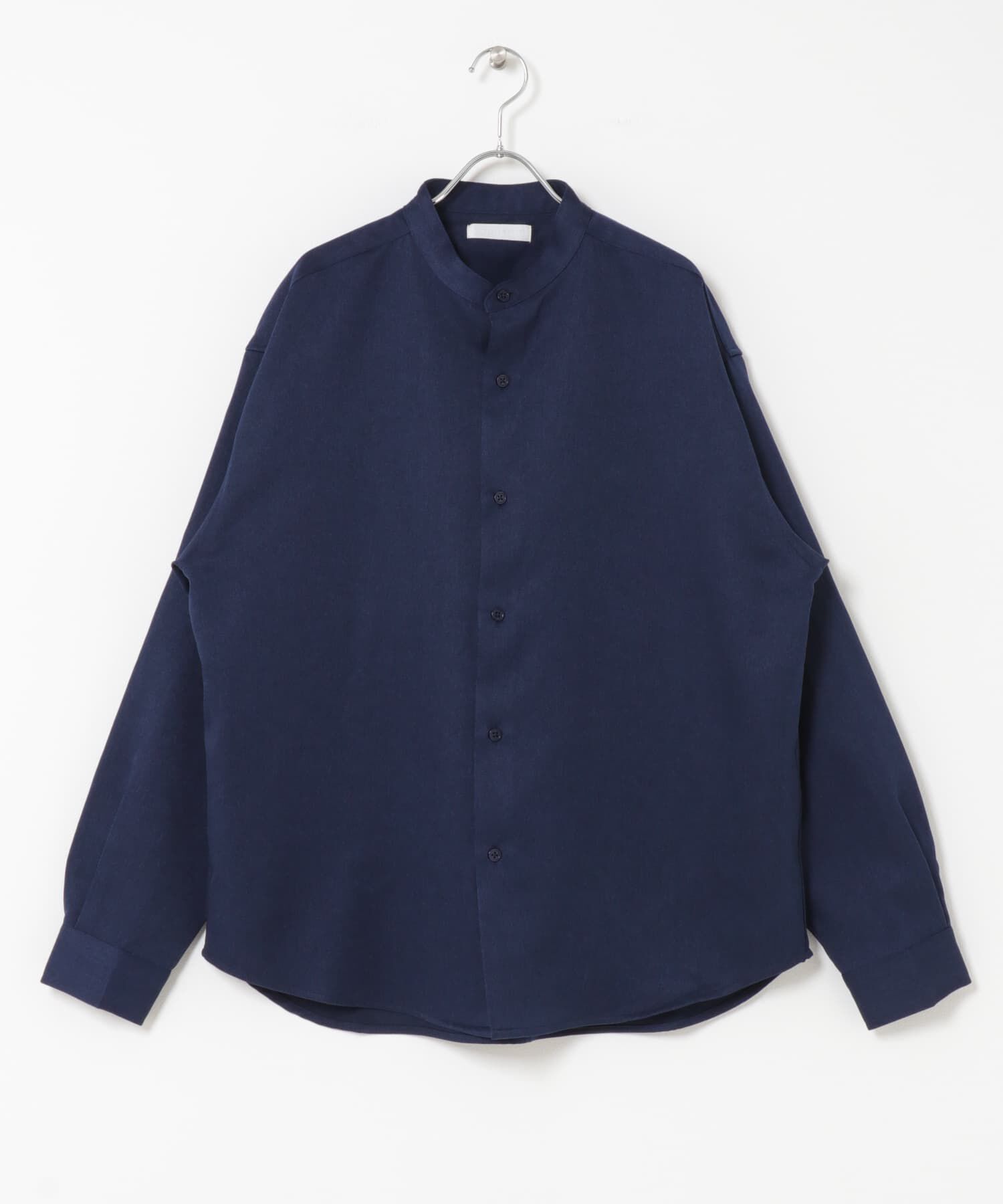 SENSE OF PLACE by URBAN RESEARCH「ウールライクバンドカラールーズシャツ」|シャツ・ブラウス|