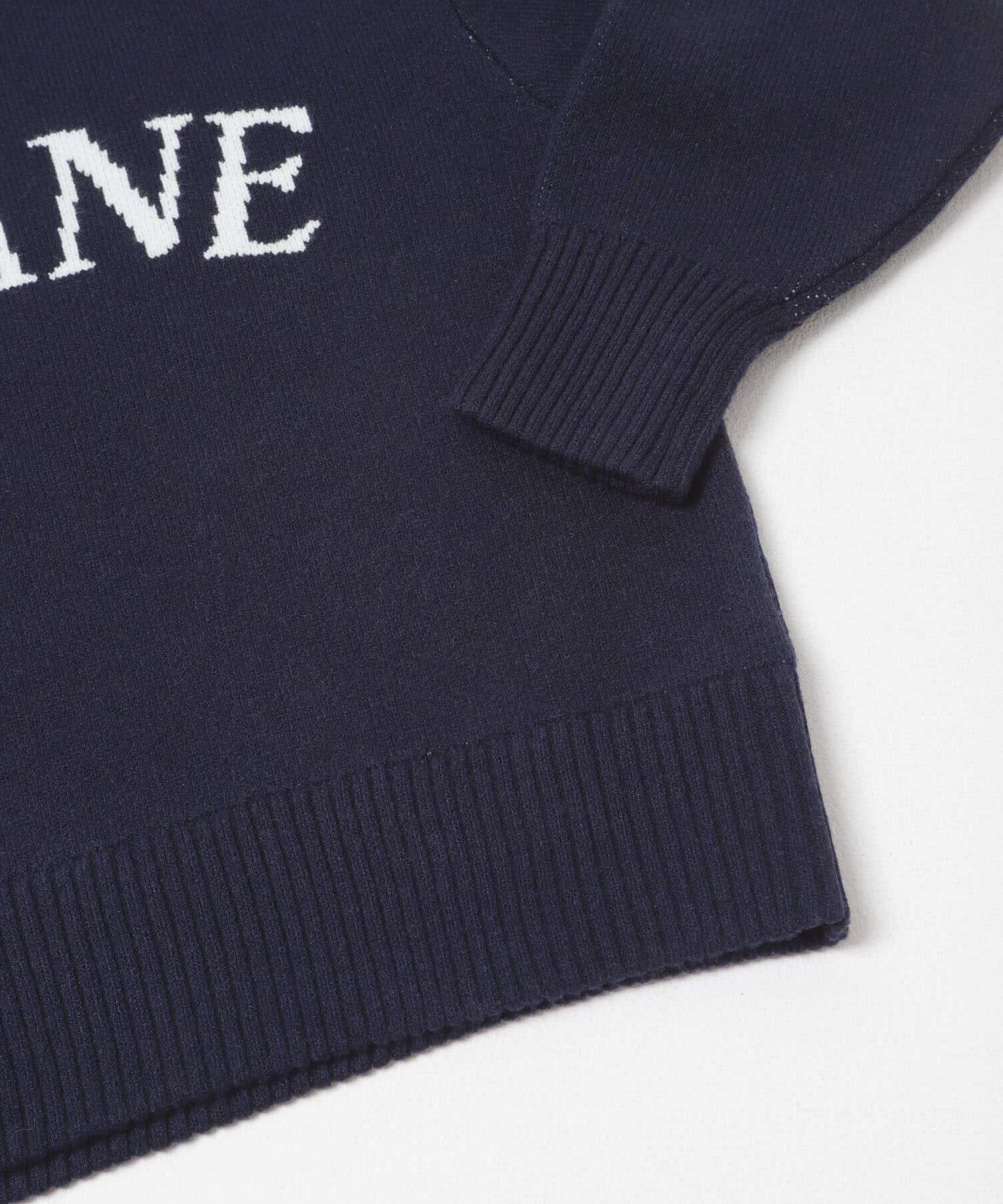 SENSE OF PLACE by URBAN RESEARCH「『洗濯可』ジャガードロゴニット」|ニット・セーター|