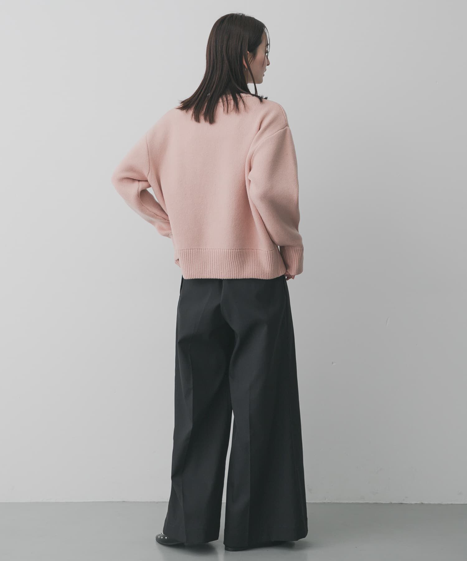 SENSE OF PLACE by URBAN RESEARCH「『洗濯可』ジャガードロゴニット」|ニット・セーター|