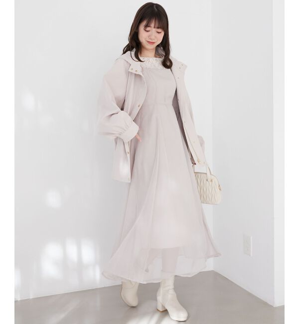 MAJESTICLEGON「シアーレディキャミワンピ」|ワンピース|