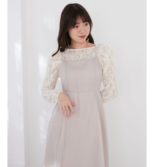 MAJESTICLEGON「シアーレディキャミワンピ」|ワンピース|