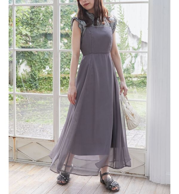 MAJESTICLEGON「シアーレディキャミワンピ」|ワンピース|