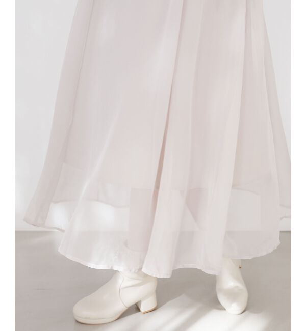 MAJESTICLEGON「シアーレディキャミワンピ」|ワンピース|