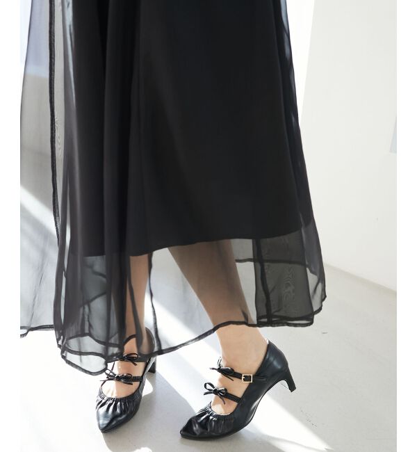 MAJESTICLEGON「シアーレディキャミワンピ」|ワンピース|