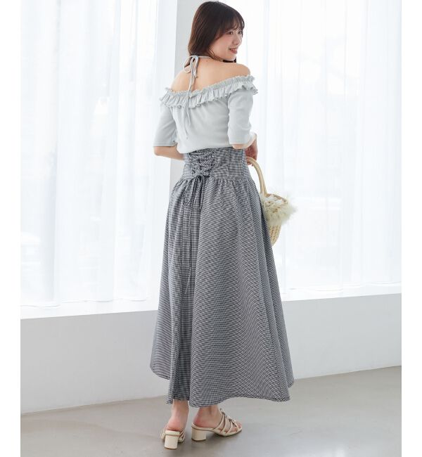  「マルチwayチョーカーフリルトップス」|Tシャツ・カットソー|