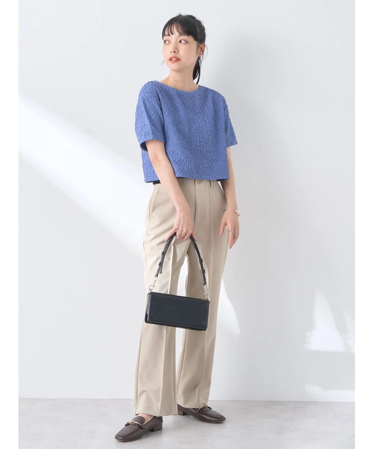 earth music&ecology「ホイップ風ジャガードプルオーバー」|Tシャツ・カットソー|