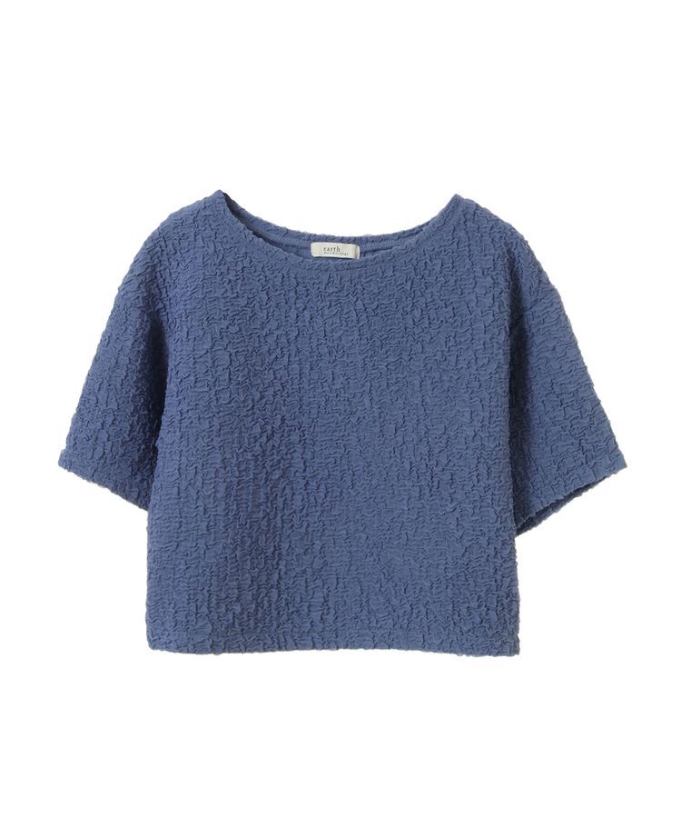 earth music&ecology「ホイップ風ジャガードプルオーバー」|Tシャツ・カットソー|