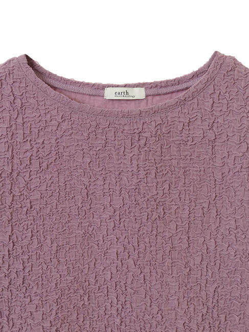 earth music&ecology「ホイップ風ジャガードプルオーバー」|Tシャツ・カットソー|