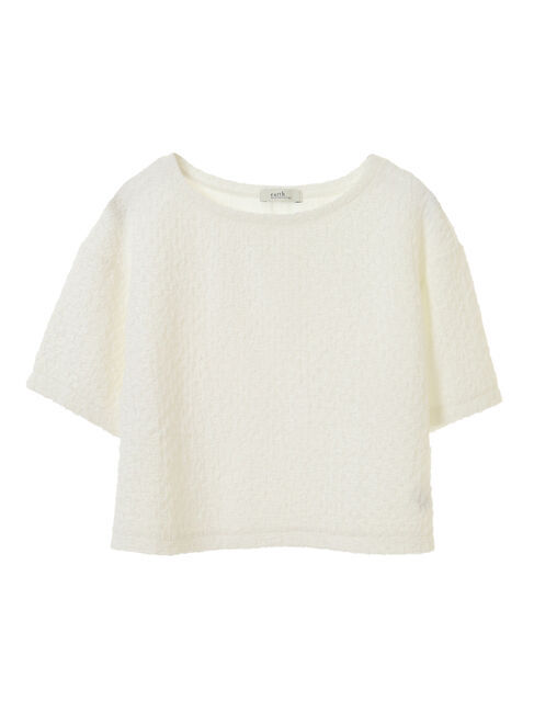 earth music&ecology「ホイップ風ジャガードプルオーバー」|Tシャツ・カットソー|