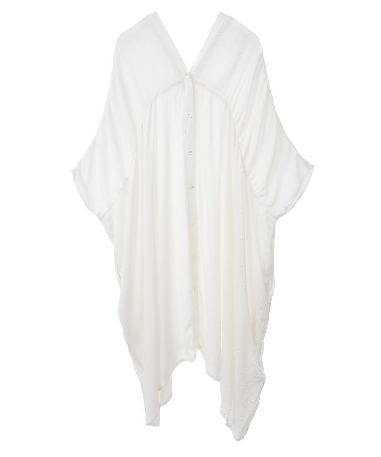 earth music&ecology「レーヨンビッグシャツチュニック」|チュニック|