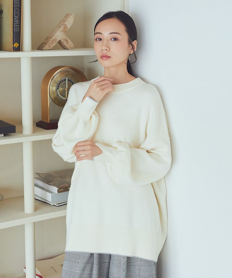 earth music&ecology「やわらかタッチチュニック」|チュニック|Ivory