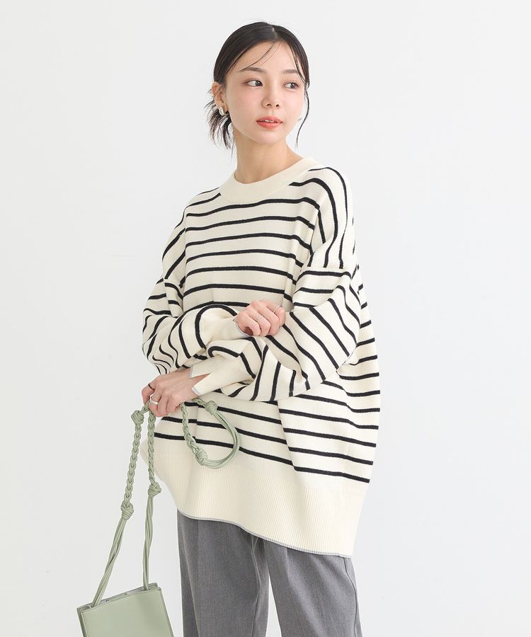 earth music&ecology「やわらかタッチチュニック」|チュニック|