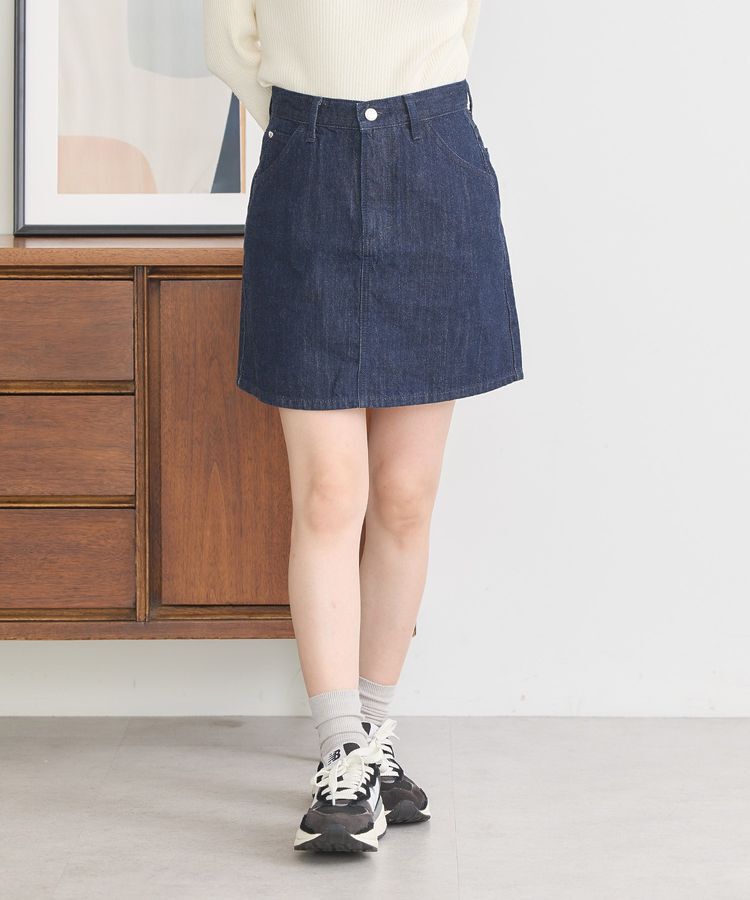 earth music&ecology「Lee&times;e.m.a.eデニムミニスカート」|スカート|