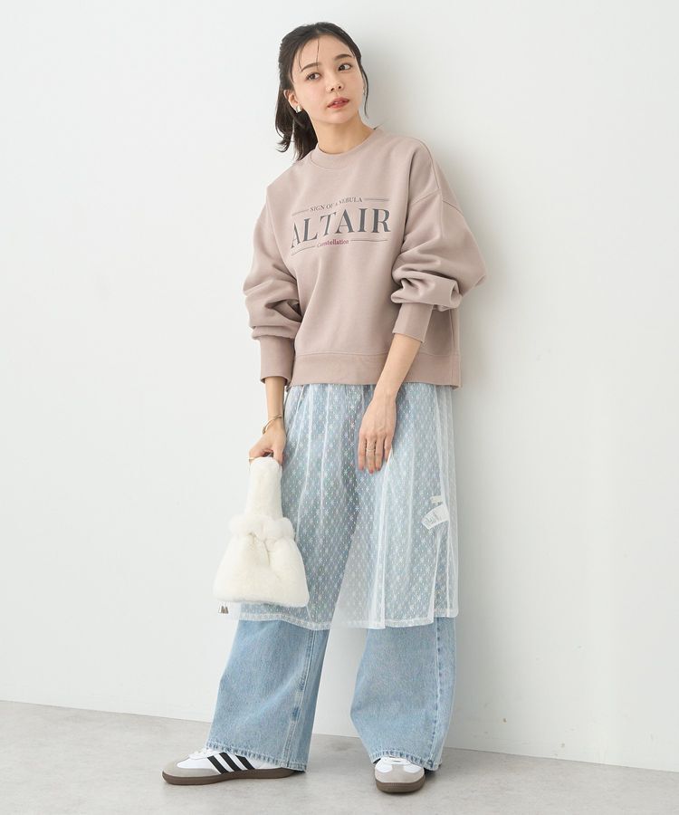 earth music&ecology「アソートロゴショートスウェット」|スウェット・ジャージ|