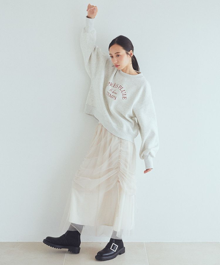 earth music&ecology「アソートロゴショートスウェット」|スウェット・ジャージ|