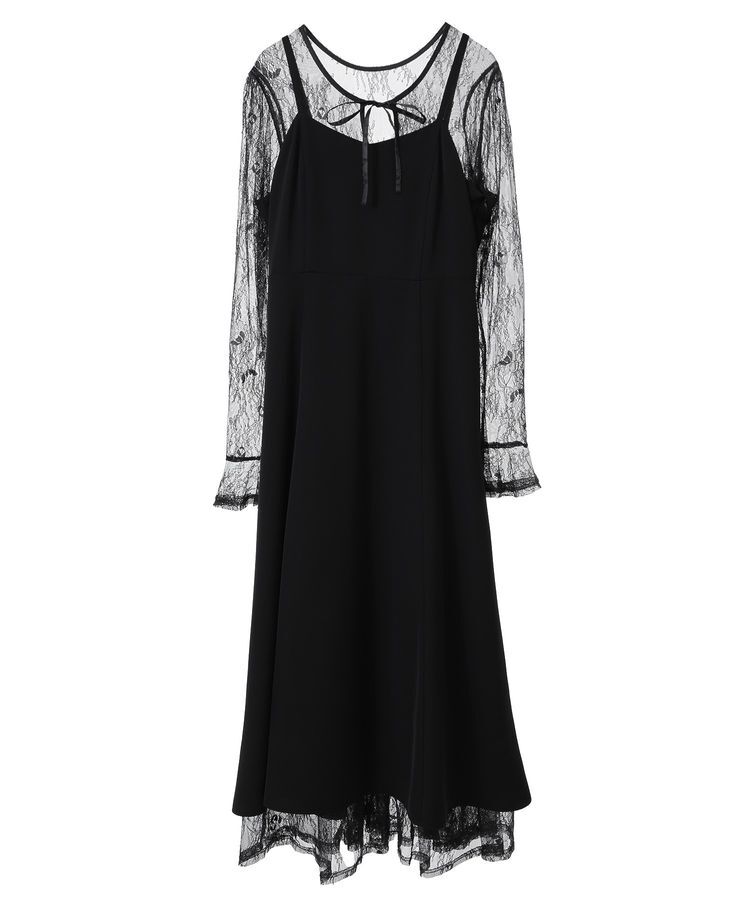 earth music&ecology「SET2点レースワンピース＋キャミワンピース」|ワンピース|