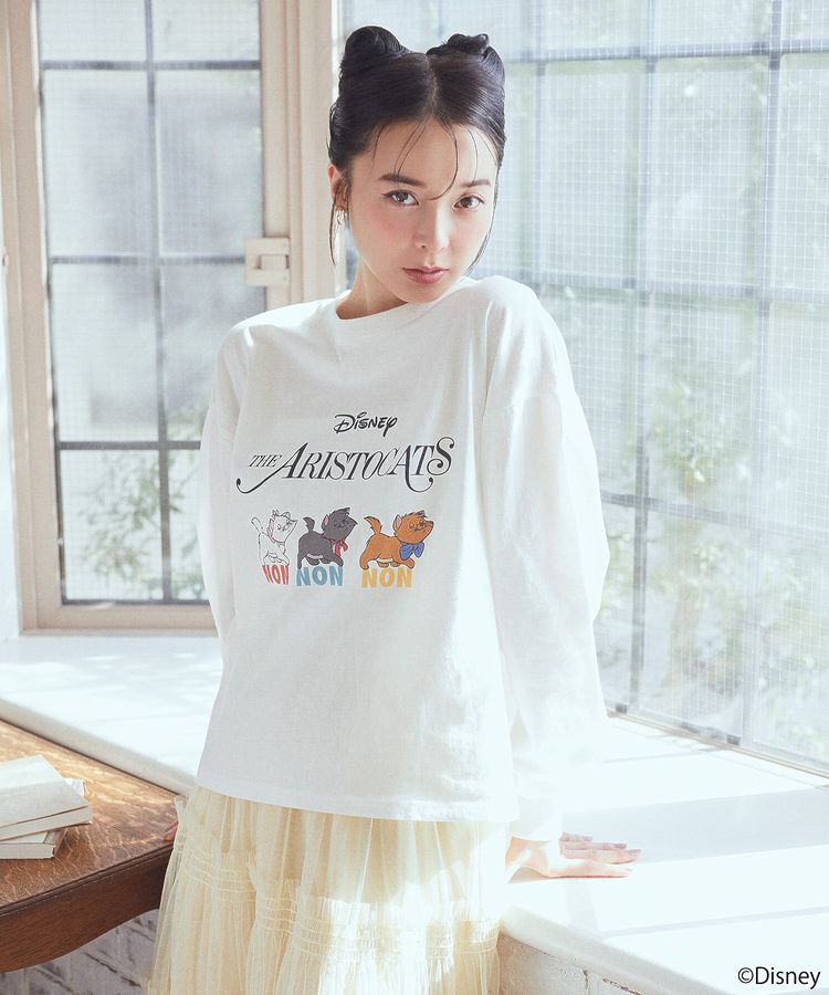 earth music&ecology「Disney/The Aristocats/プリントロンT」|Tシャツ・カットソー|