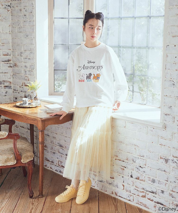 earth music&ecology「Disney/The Aristocats/プリントロンT」|Tシャツ・カットソー|