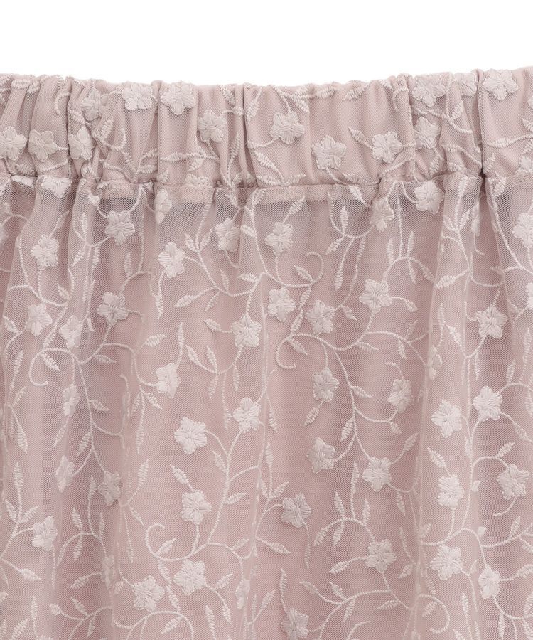 earth music&ecology「シアーレースレイヤードスカート」|スカート|