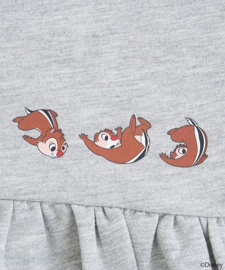 earth music&ecology「チップ&デール/フリル裏毛プルオーバー」|Tシャツ・カットソー|