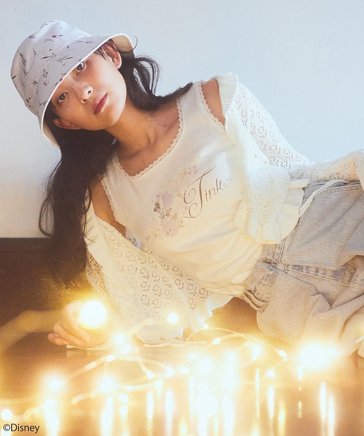 earth music&ecology「Tinker Bell/フラワーバケットハット」|その他|