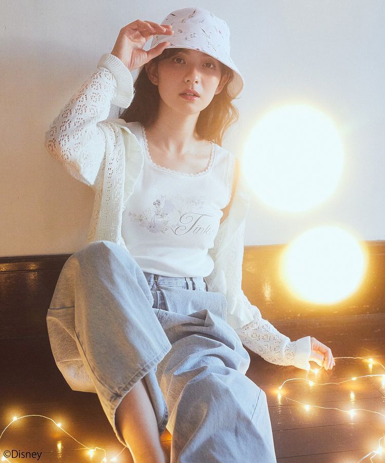 earth music&ecology「Tinker Bell/フラワーバケットハット」|その他|