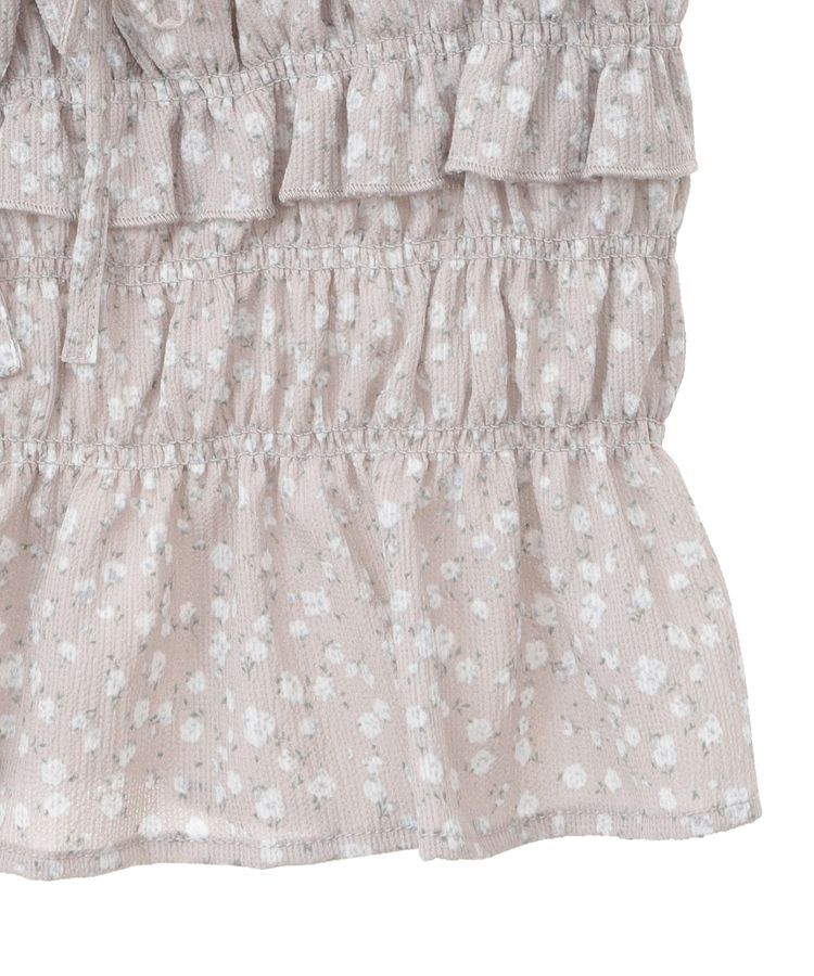 earth music&ecology「フレンチバルーンフリルブラウス」|シャツ・ブラウス|