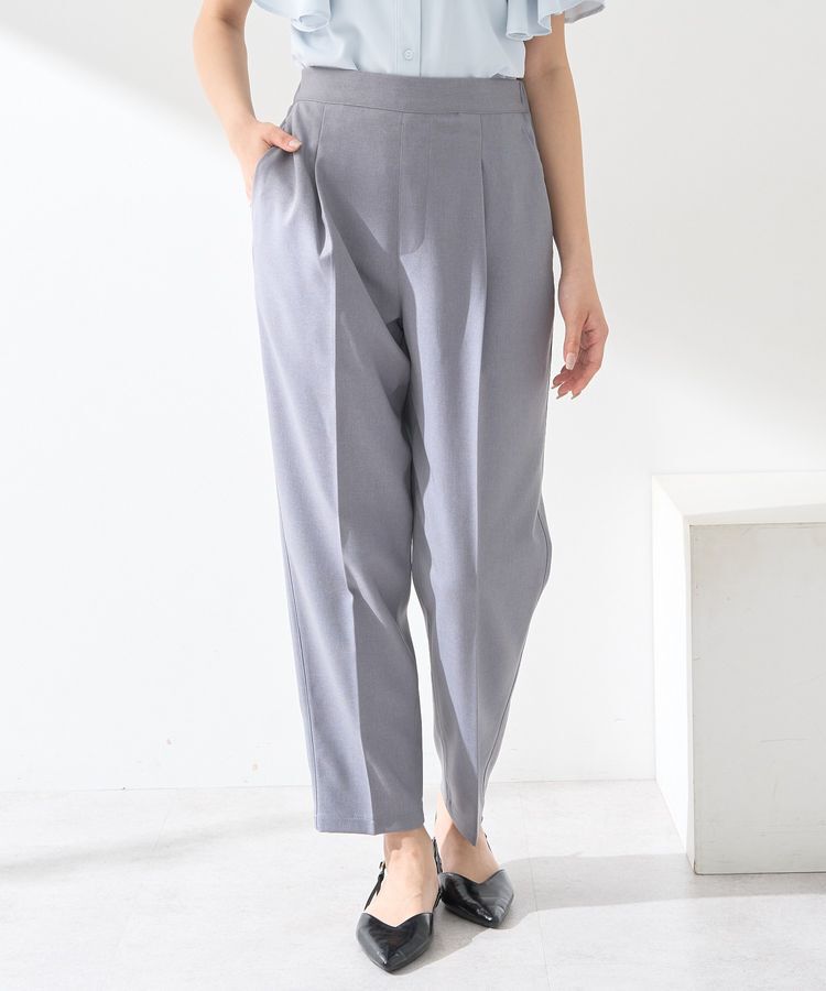 earth music&ecology「接触冷感テーパードパンツ」|その他|Gray Mixture