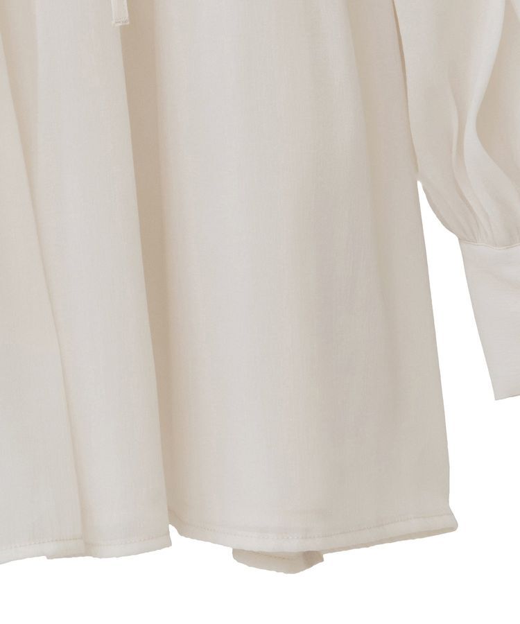 earth music&ecology「フロントリボンシアーチュニック」|シャツ・ブラウス|